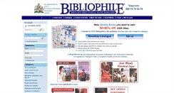 Desktop Screenshot of bibliophilebooks.com